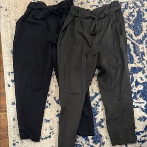 Black and green High-Waisted Pants bundle